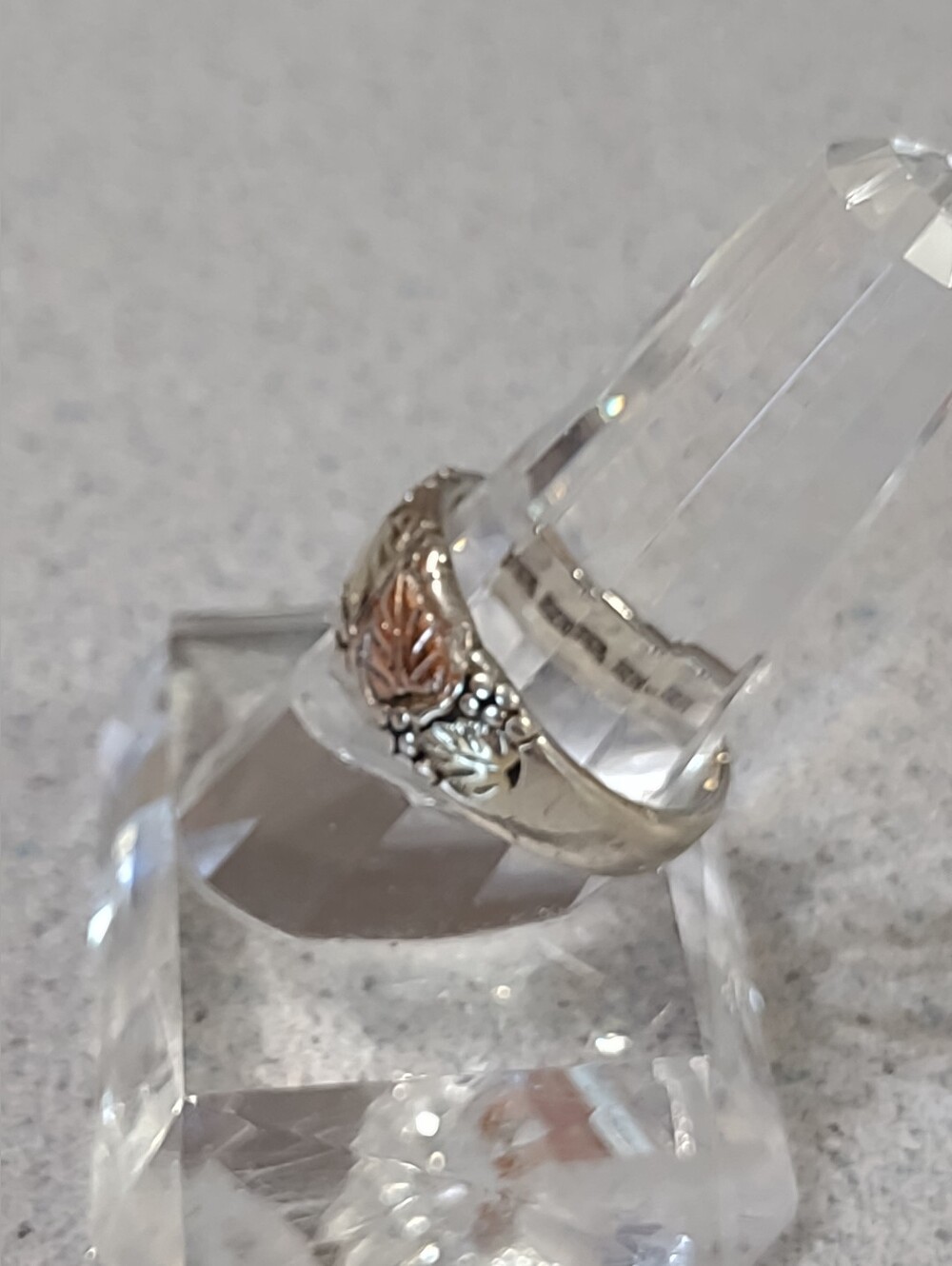 Firm Final Price!*Sterling/12K Ring(11) - Picture 2 of 4